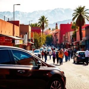 Driving in Moroccan medinas