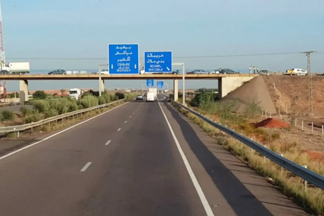Driving from Fes to Marrakech