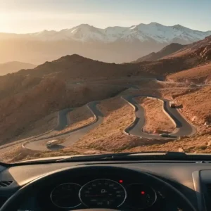 Driving the Tizi n'Tichka pass