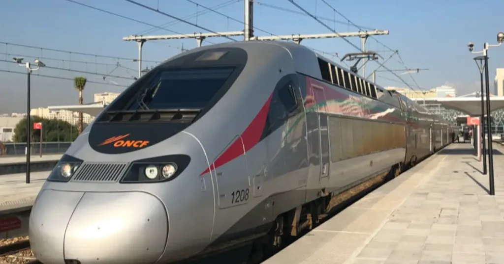 Al Boraq high speed train Morocco TGV Tangier to Casablanca